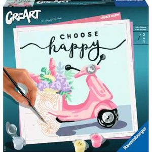 Creart Vierkant – Choose happy