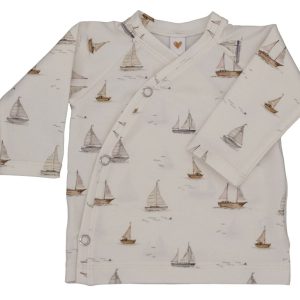 Overslagshirtje zeilbootjes