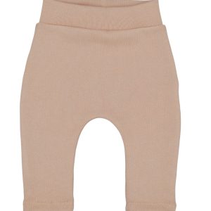 Babybroekje gebreid lichtroze